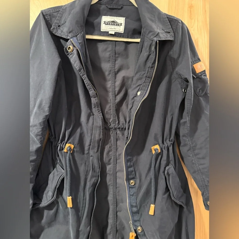 Penfield Madewell Collab All Weather Dark Navy Parka Jacket. Select Item 3/$25. - Picture 9 of 16